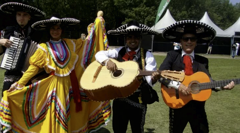 Party game met een Mexicaans Thema